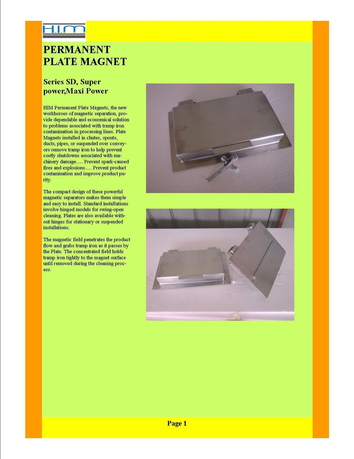 Permanent plate magnet — Arrowmatics